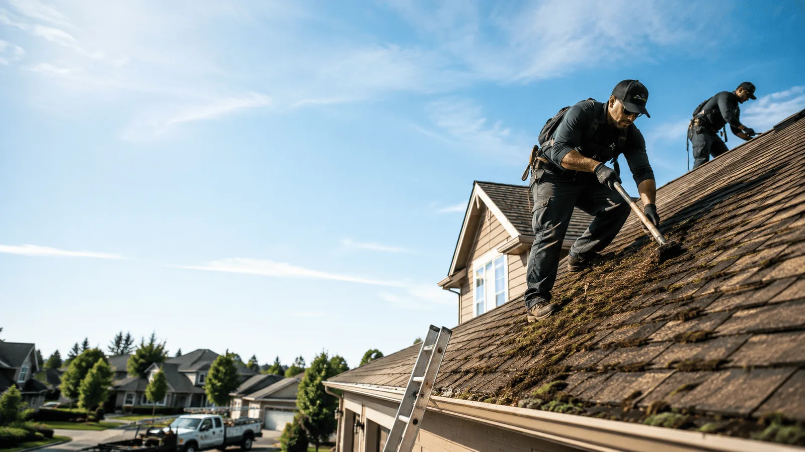 Roof Moss Removal in Okarche, OK near me